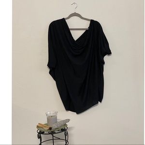 dollskill "reversible" tunic style black shirt